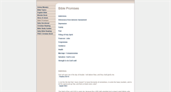 Desktop Screenshot of biblepromises.org